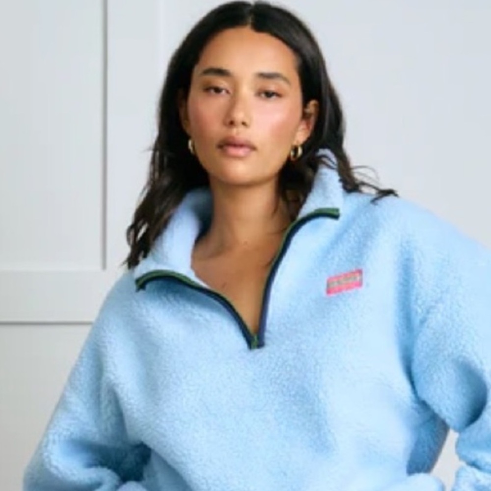 DAIRY BOY Blue Fleece Pullover